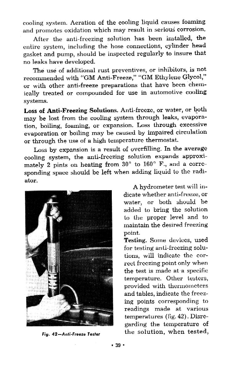 1953 Chevrolet Trucks Operators Manual Page 46